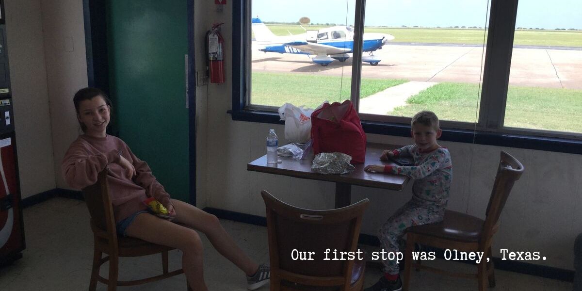 Our first stop in Olney, Texas (2)